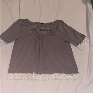 Brown blouse